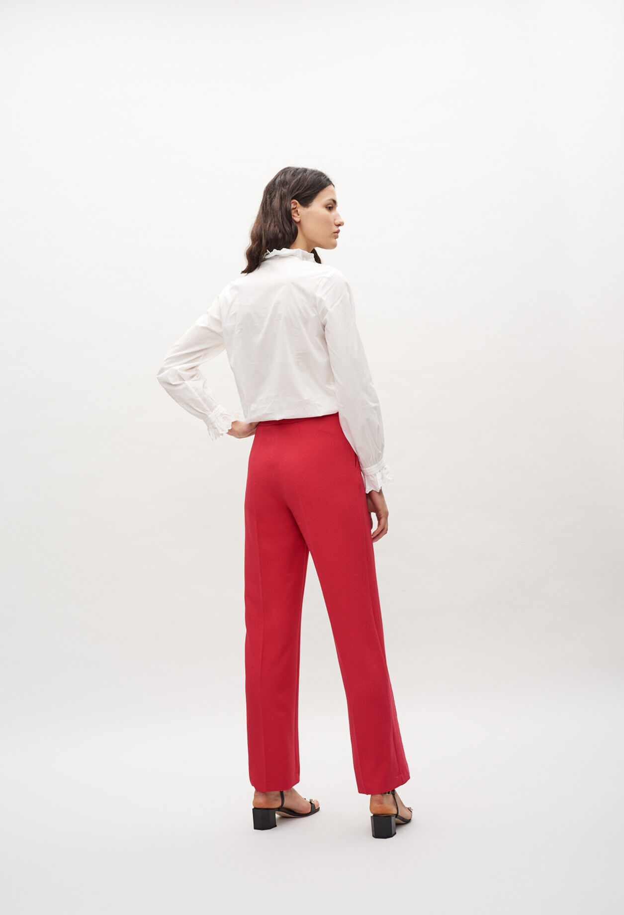 Pantalón sastre de campana