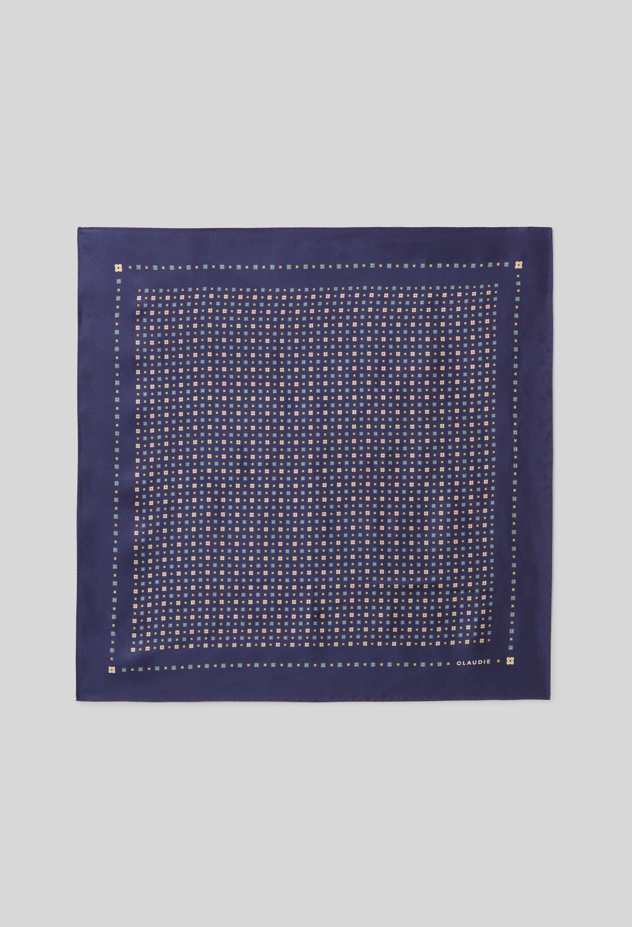 Pañuelo cuadrado estampado