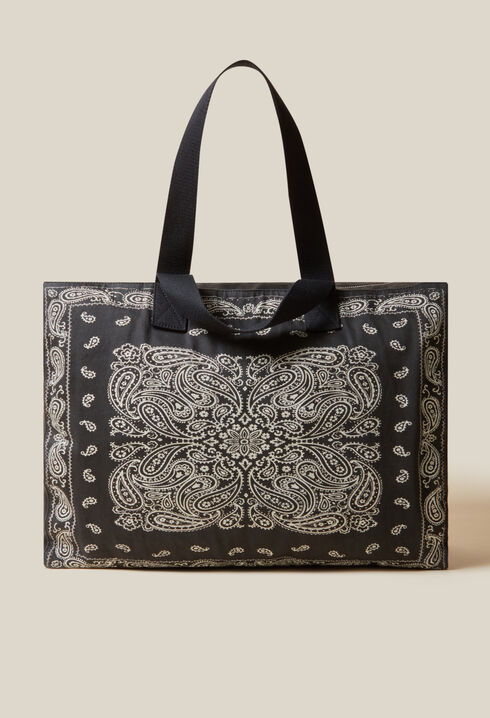 Bolsa de compra de algodón reciclado 