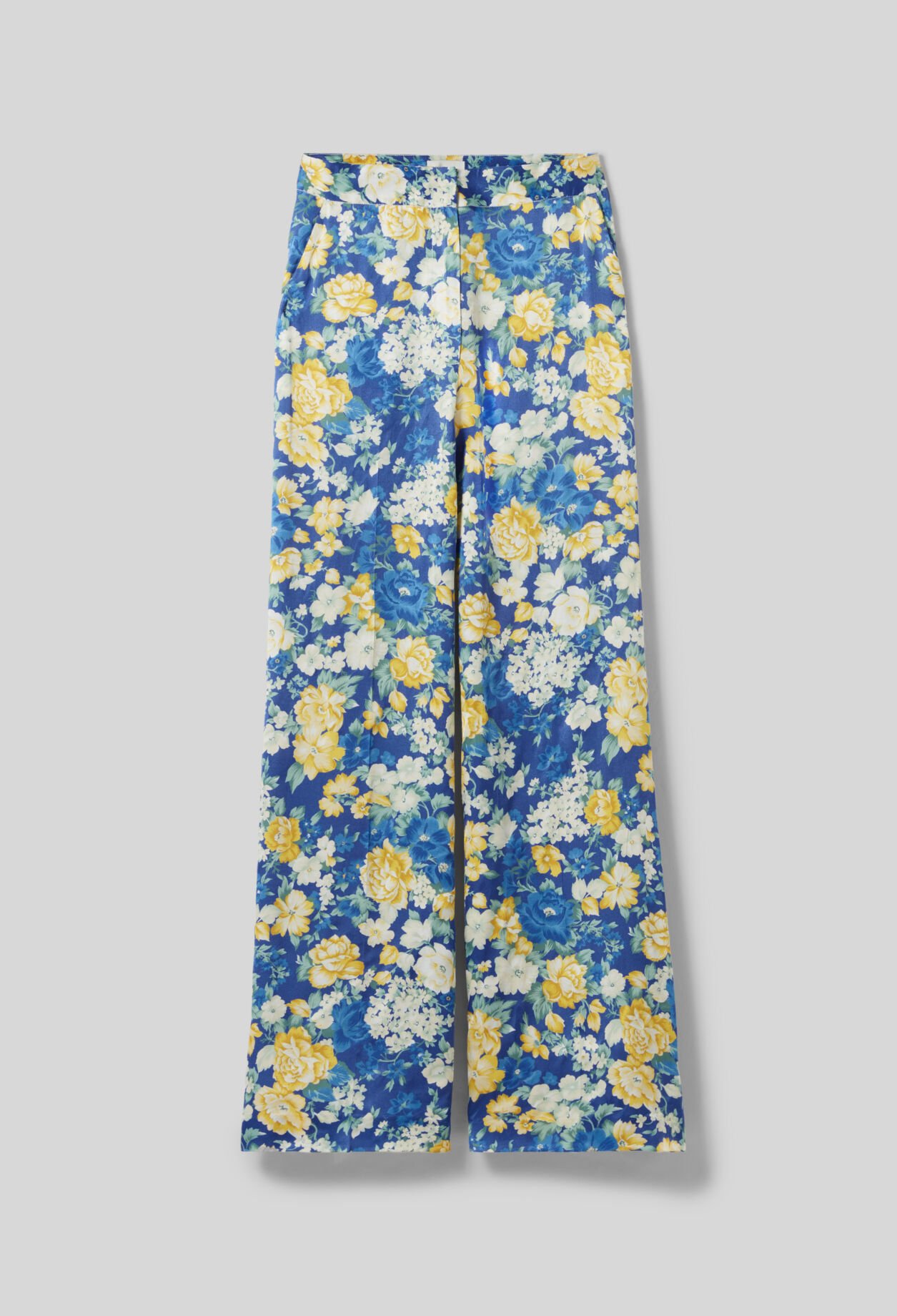 Pantalón ancho estampado
