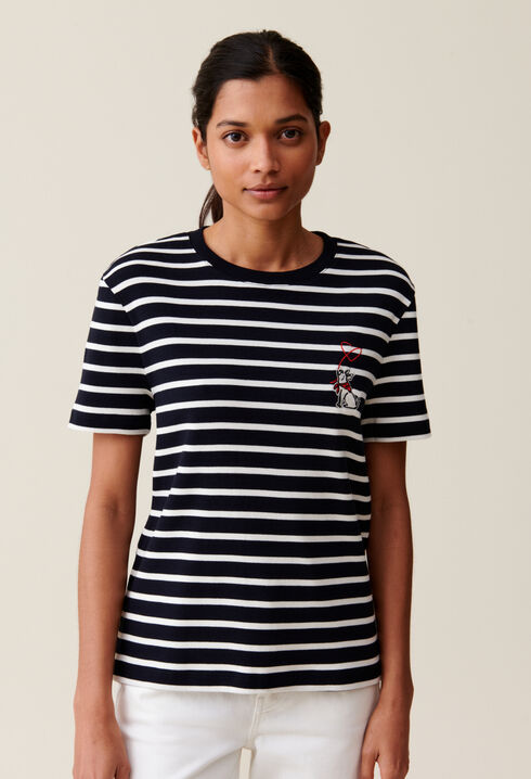 Camiseta marinera bordado Jean Toto