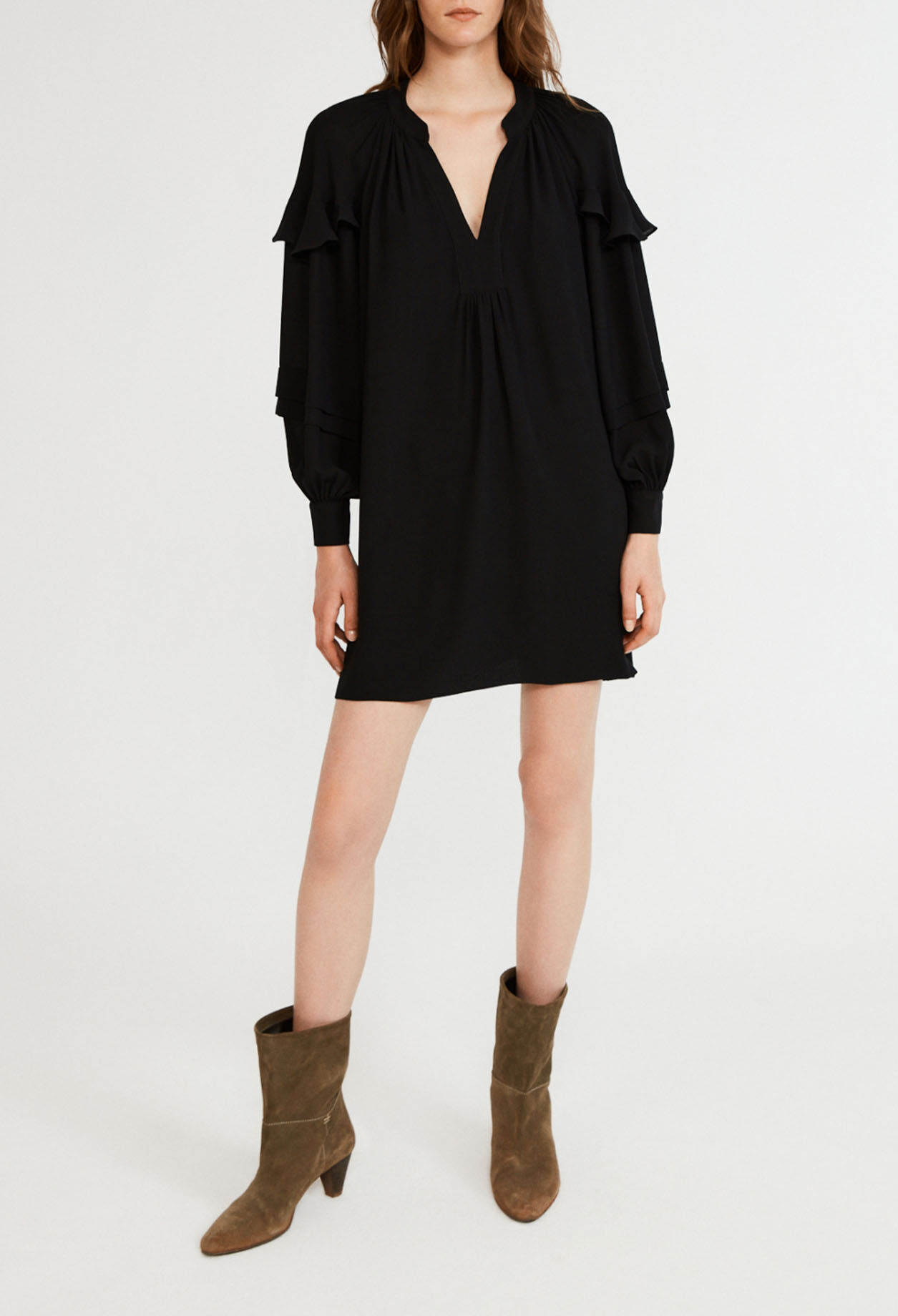 Vestido acampanado