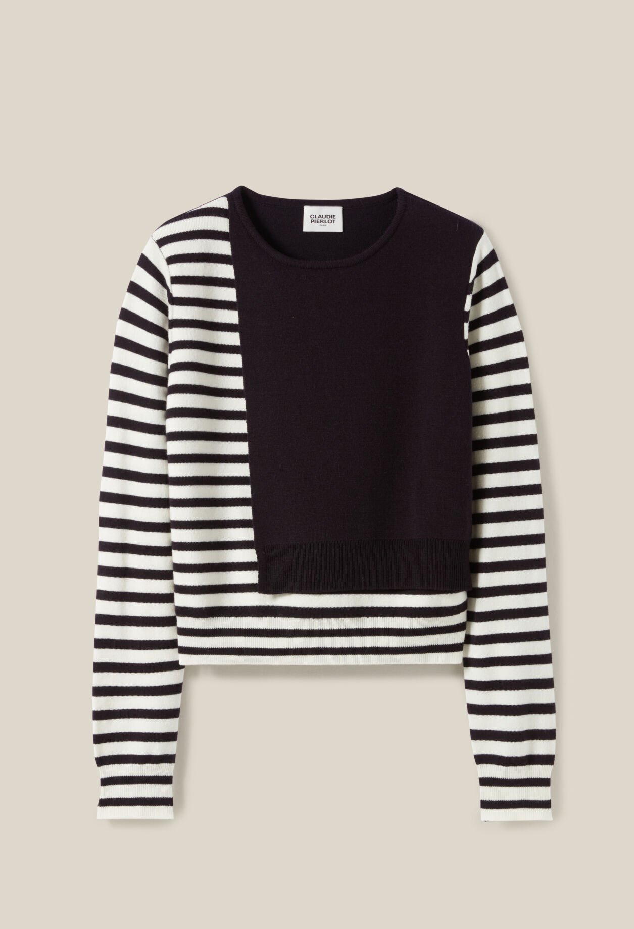 Jersey corto marinero liso