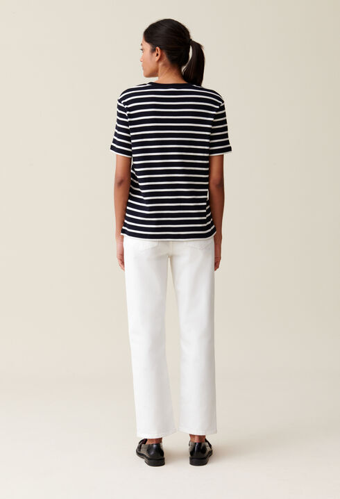 Camiseta marinera bordado Jean Toto