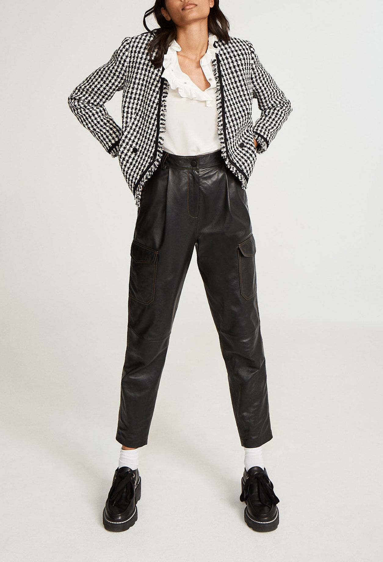 Chaqueta de tweed