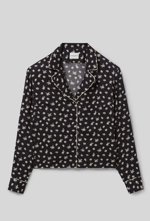 Camisa corta fluida
