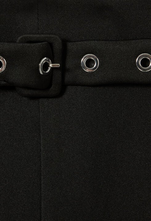 Pantalón recto satinado
