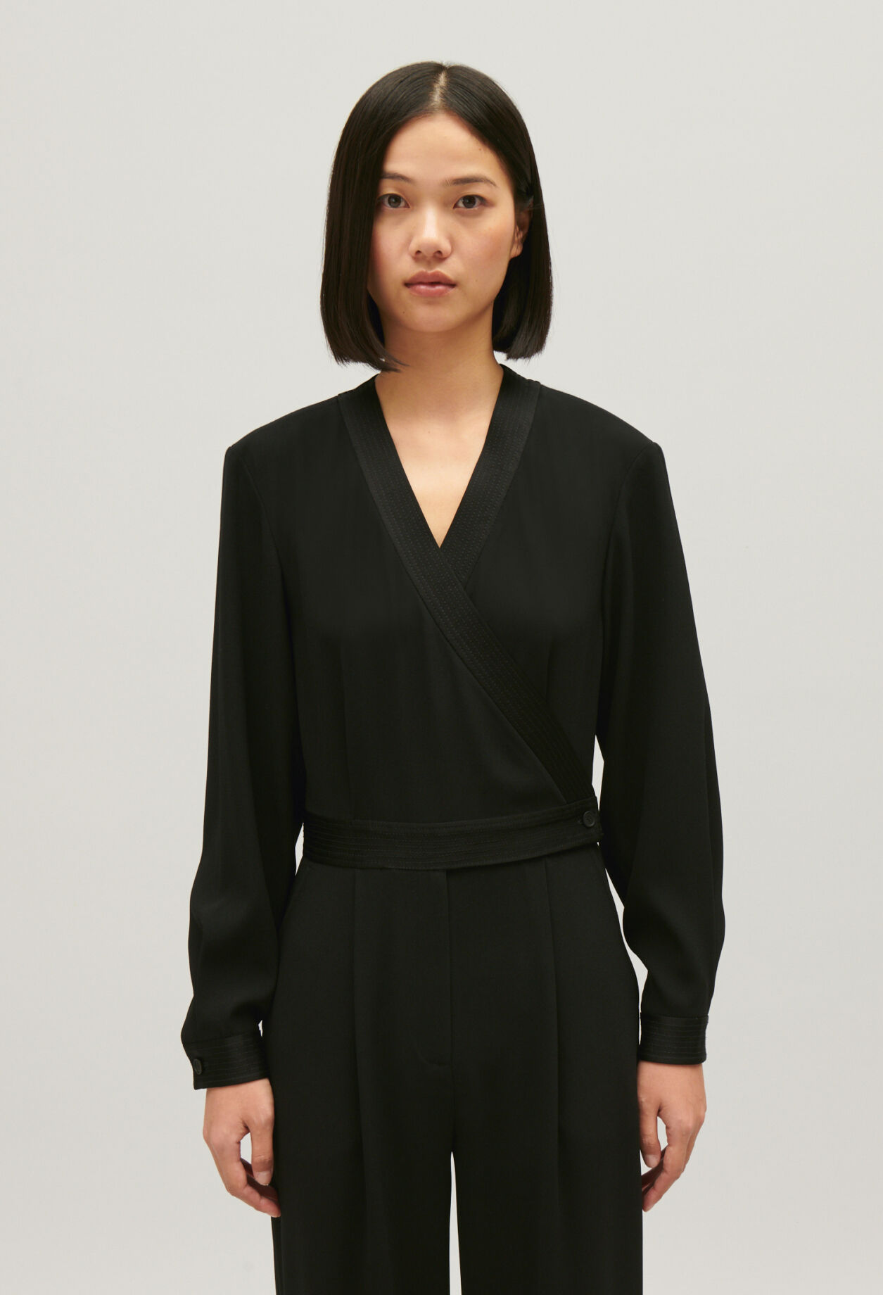 Mono pantalón negro