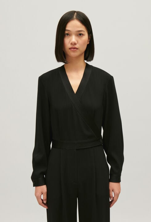 Mono pantalón negro