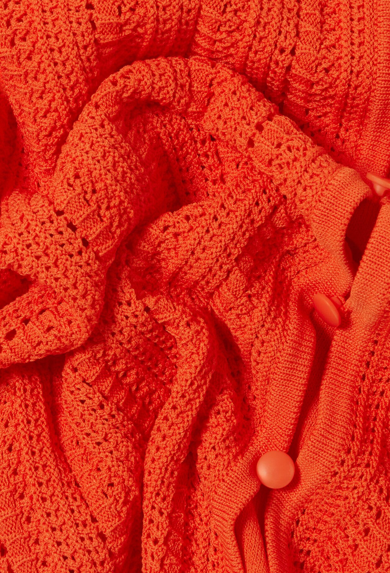 Falda larga de crochet