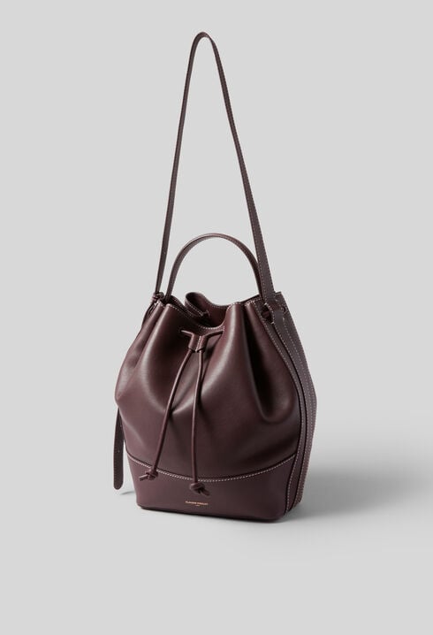 Bolso saco grande de cuero