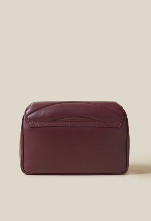 Bolso Alba de cuero acolchado