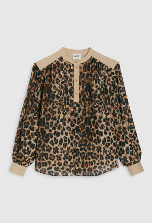 Blusa de leopardo