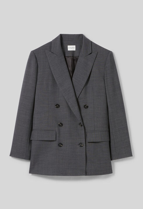 Chaqueta cruzada de traje