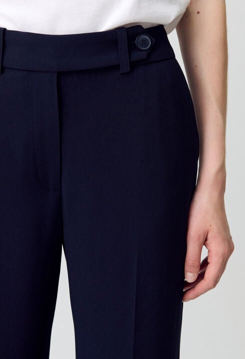 Pantalón de traje recto