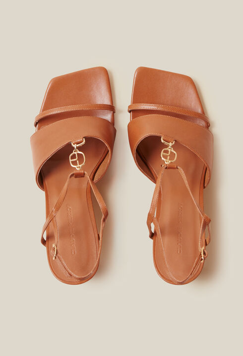 Sandalias de tacón joya CP