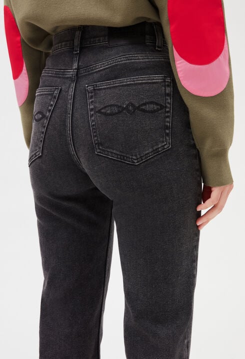 Vaquero en gris antracita