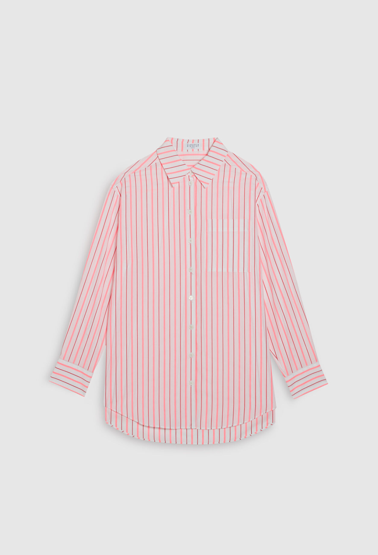 Camisa de rayas oversize