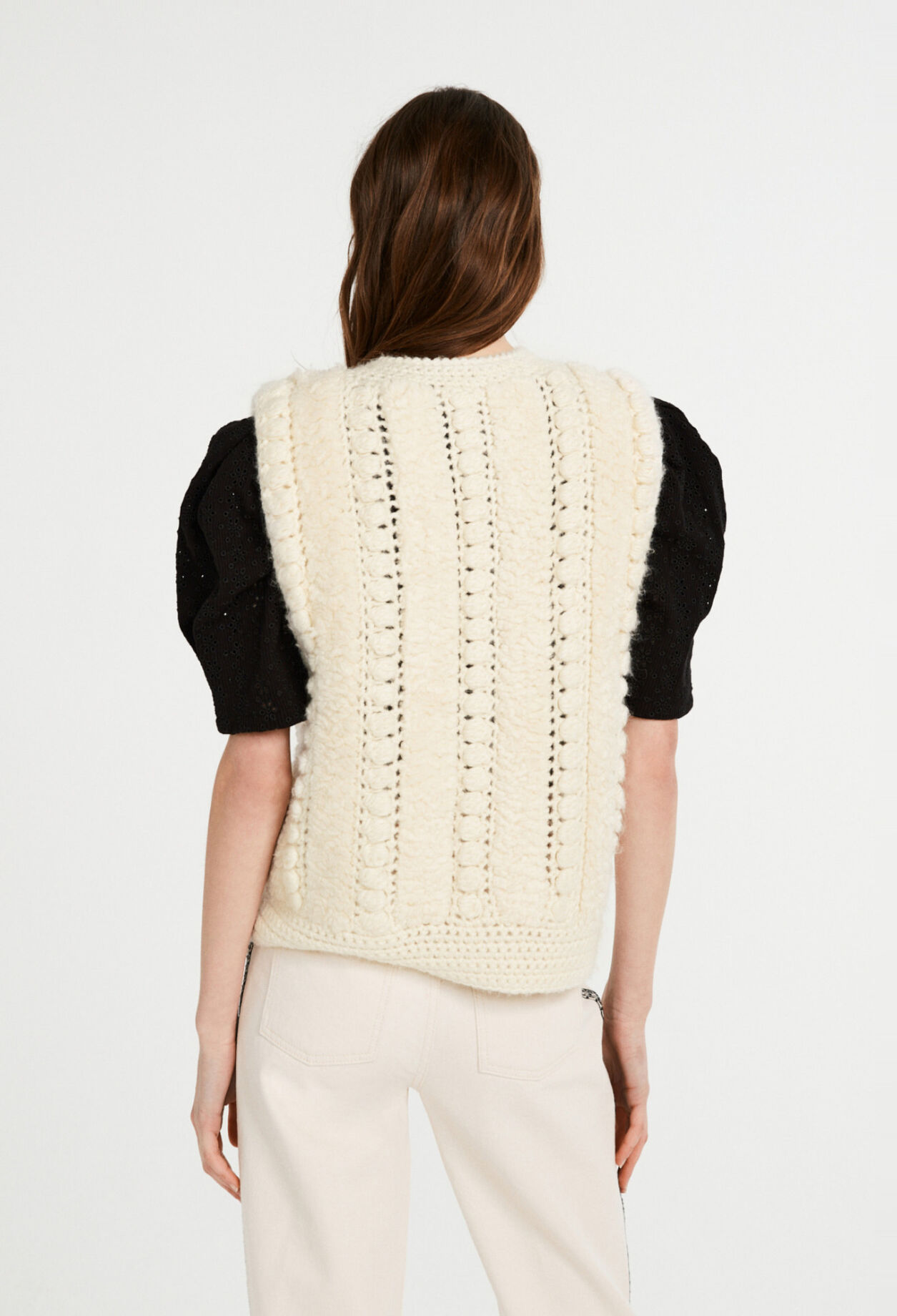 Cardigan sin mangas