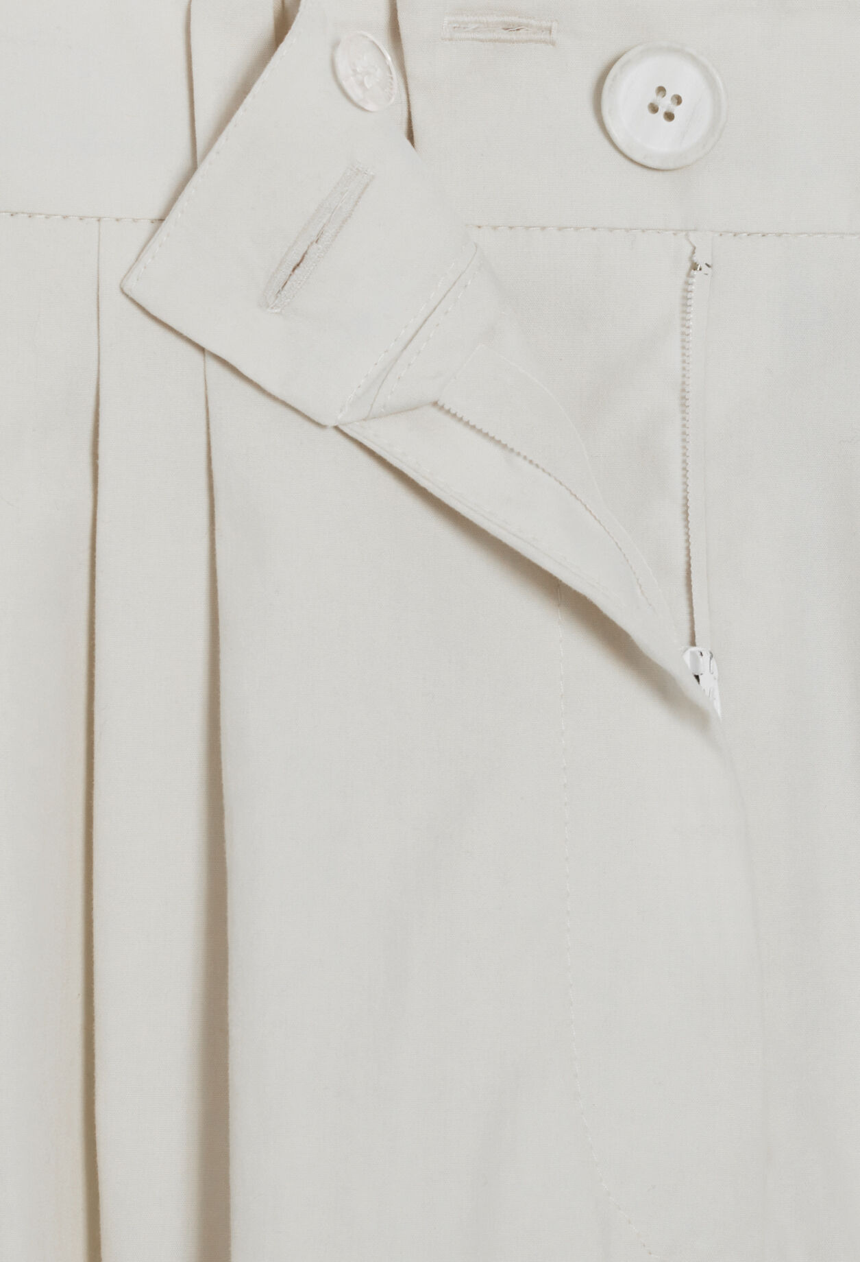 Pantalón ancho marfil