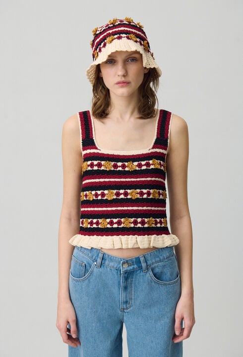 Top de crochet