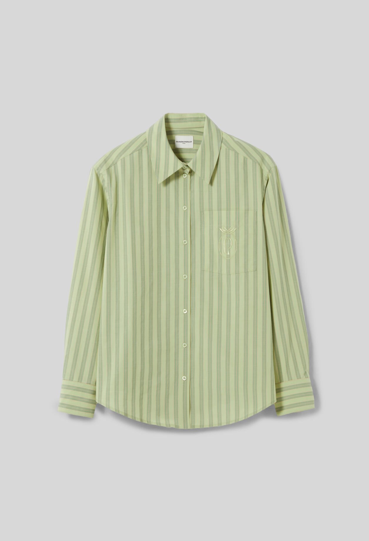 Camisa clásica de corte recto