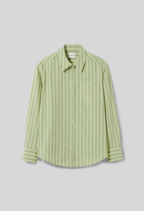 Camisa clásica de corte recto
