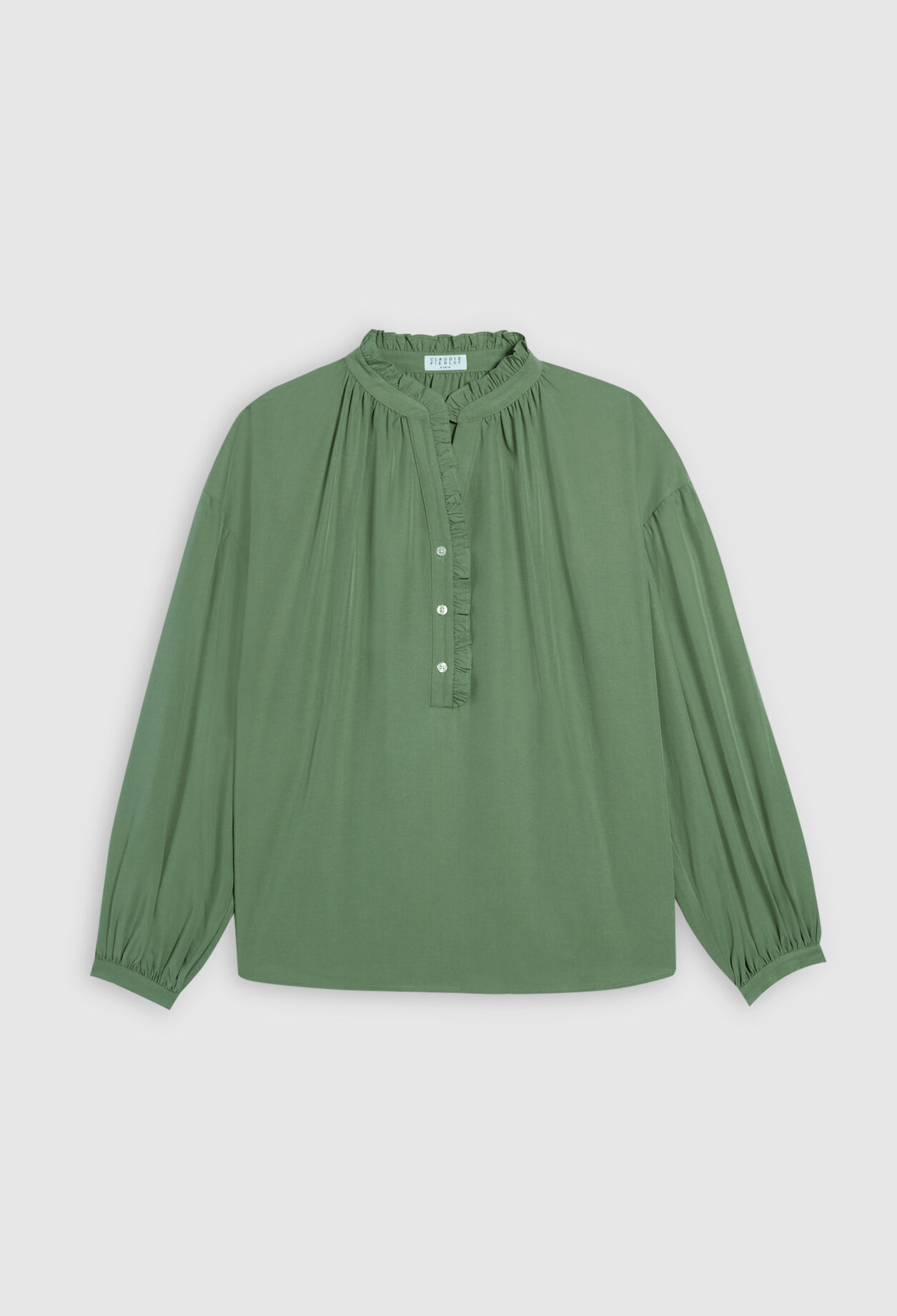 Blusa de corte acampanado