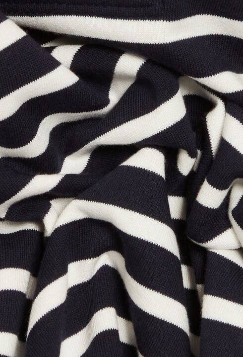 Polo de punto a rayas