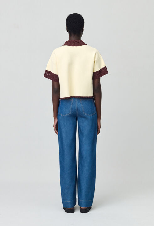 Blusa de punto fino