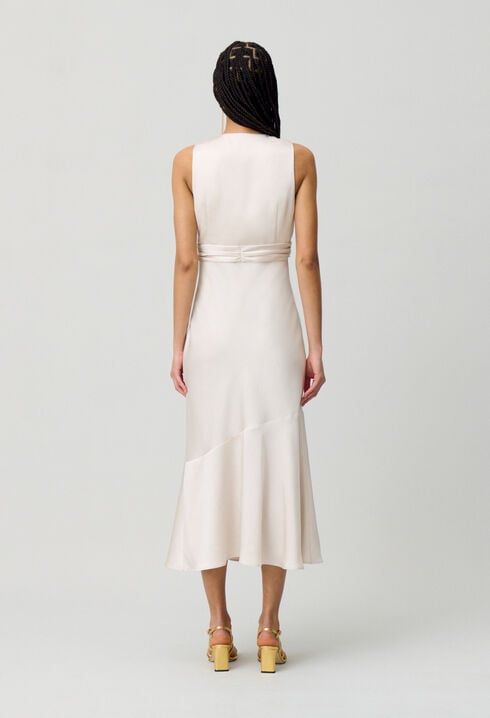 Vestido largo fluido