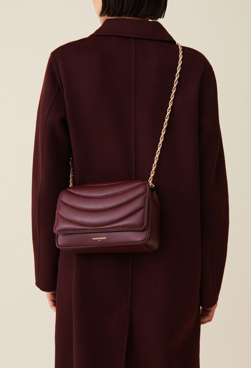 Bolso Alba de cuero acolchado