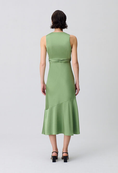 Vestido largo fluido