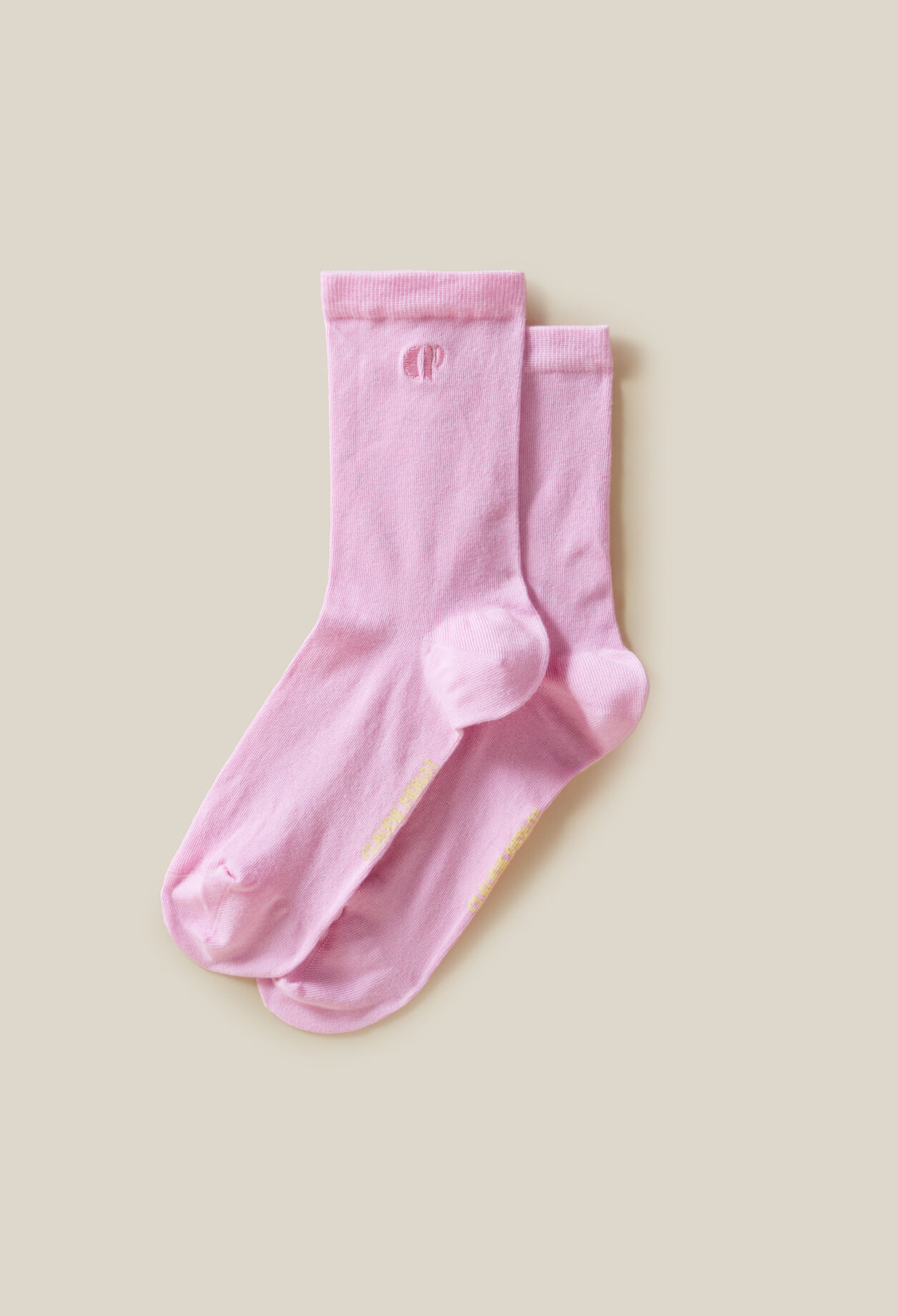 Calcetines bordados monograma CP