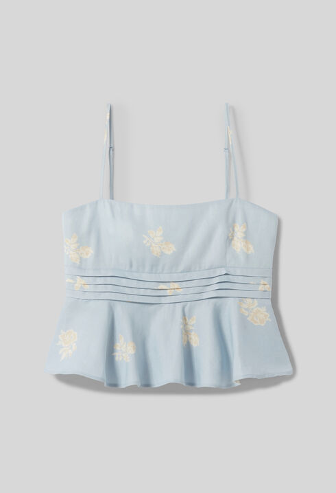 Top de flores
