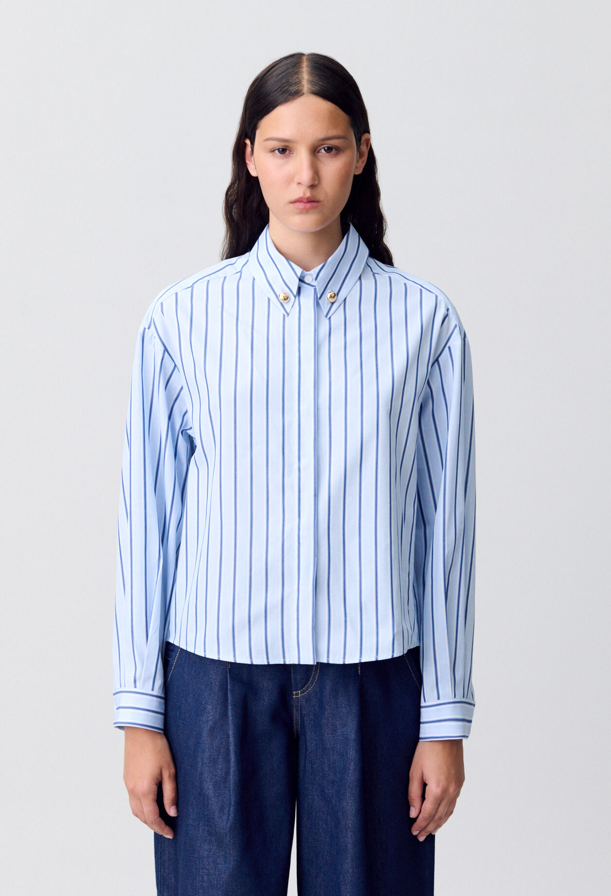 Camisa oversize a rayas