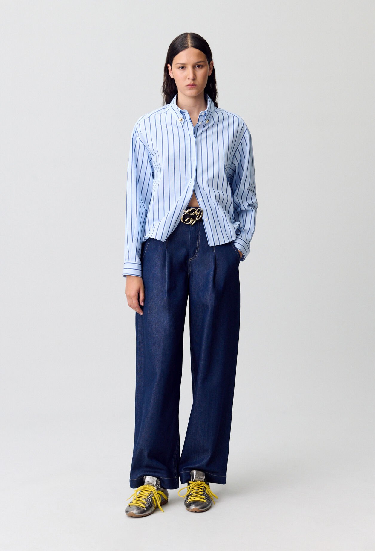 Camisa oversize a rayas