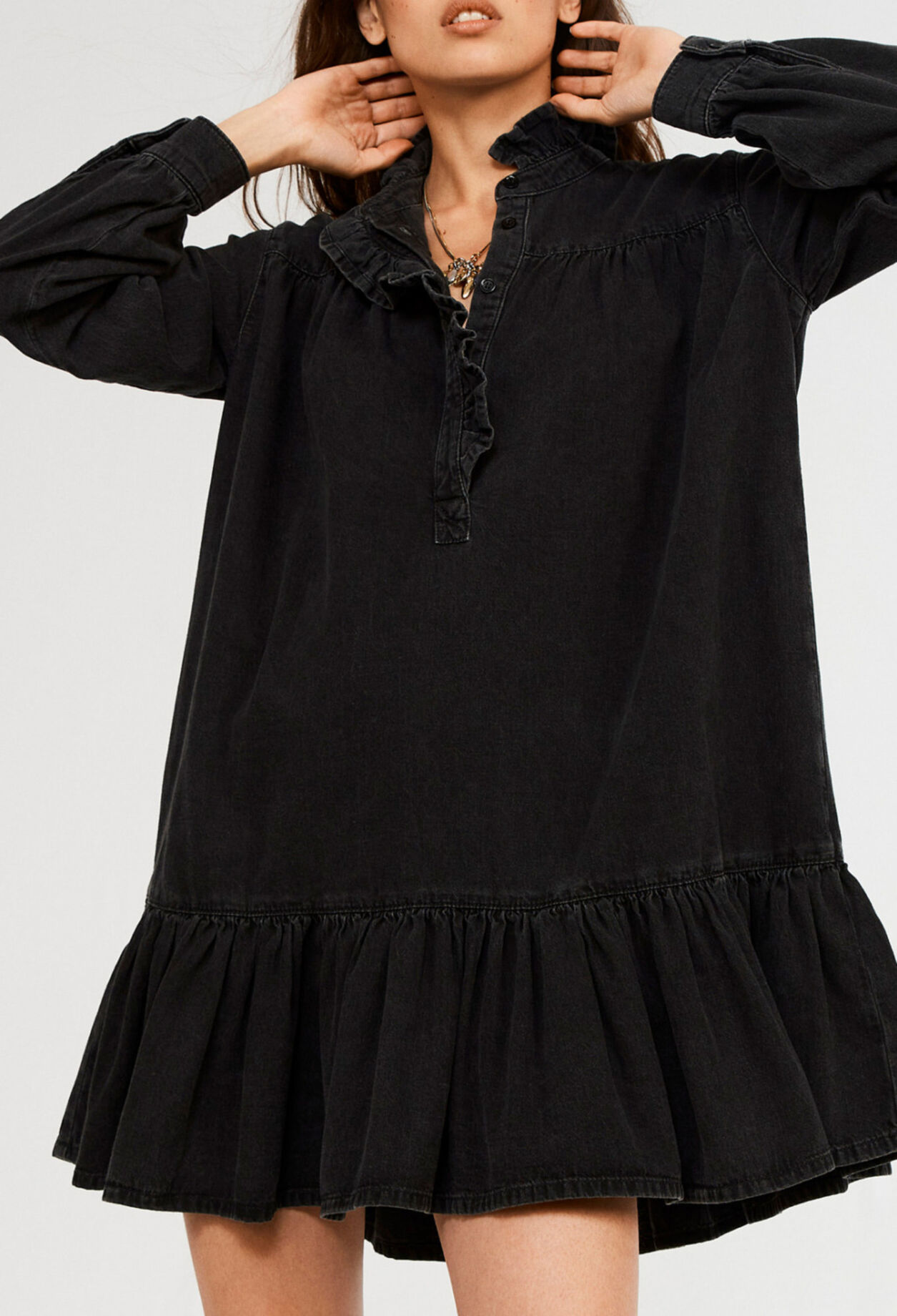 Vestido vaquero de algodón orgánico