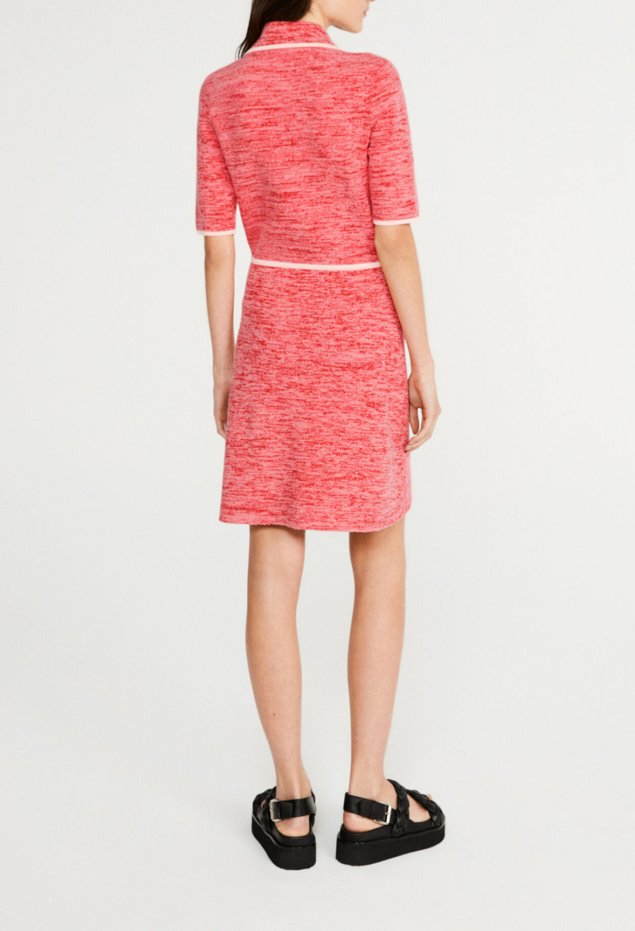 Vestido corto de algodón ecológico