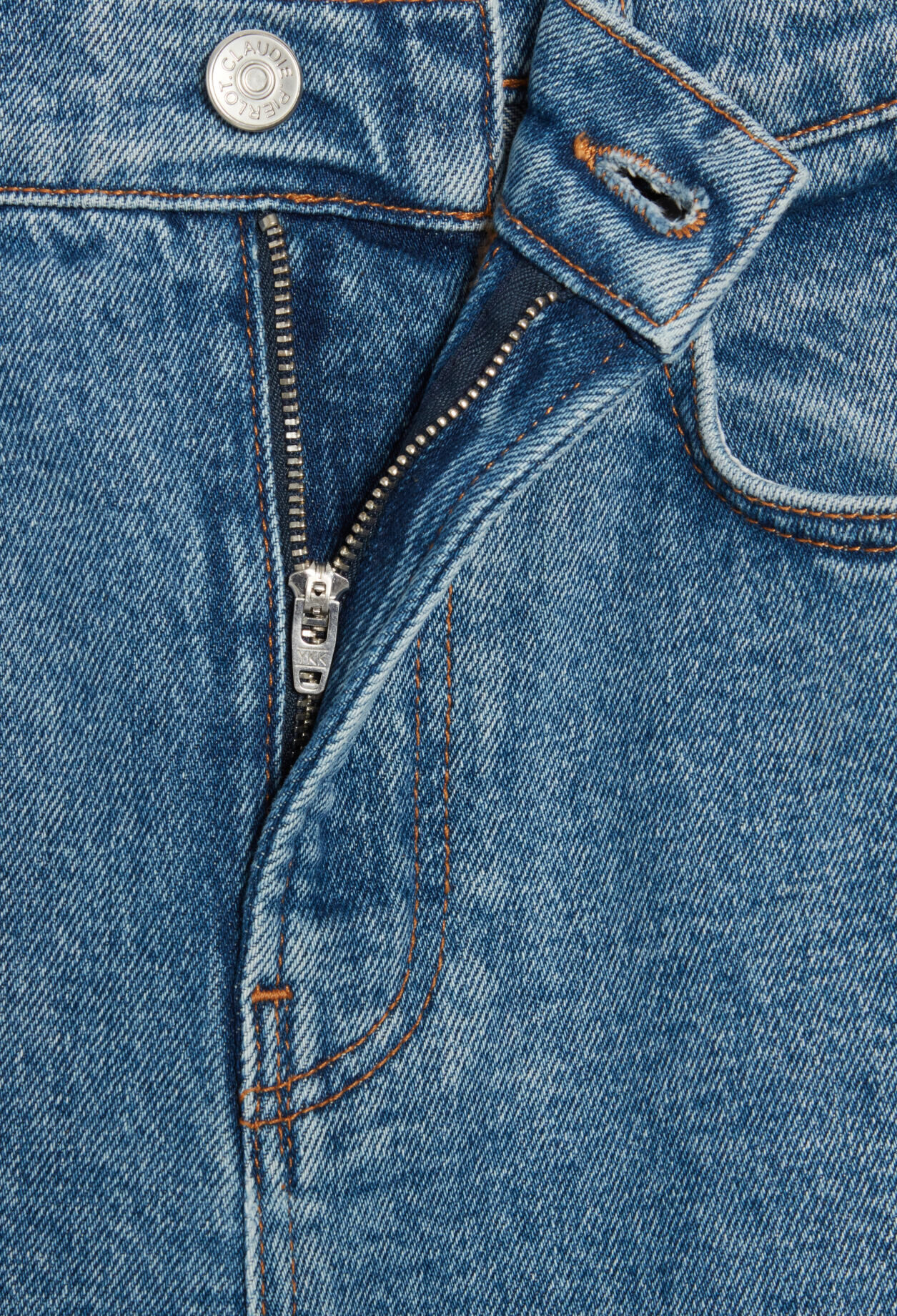 Vaqueros Toto Slim 7/8 azul desteñido