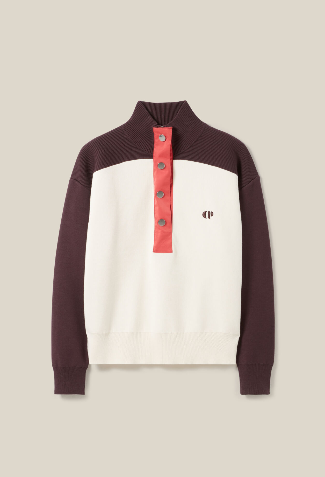 Sudadera Minimum con cuello alto