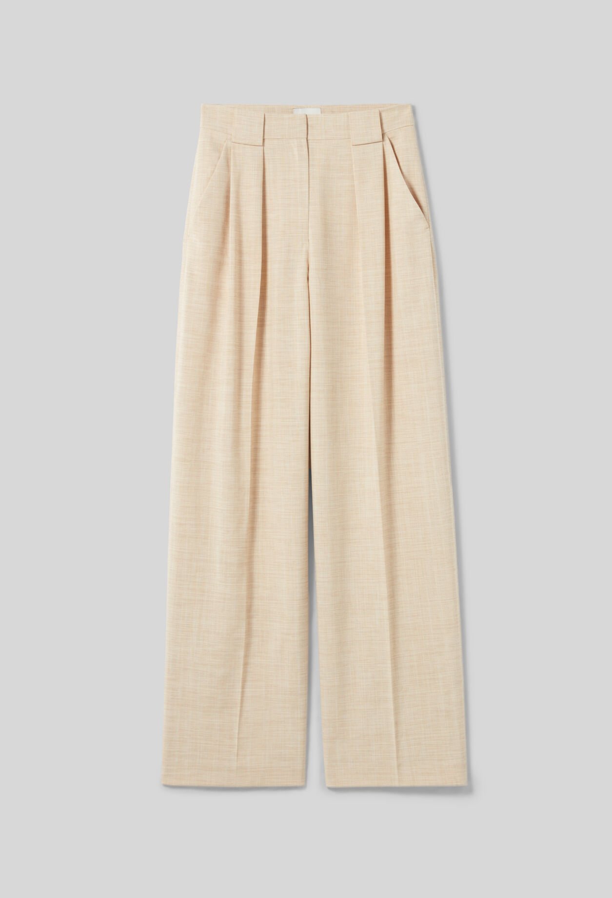 Pantalón ancho de talle alto