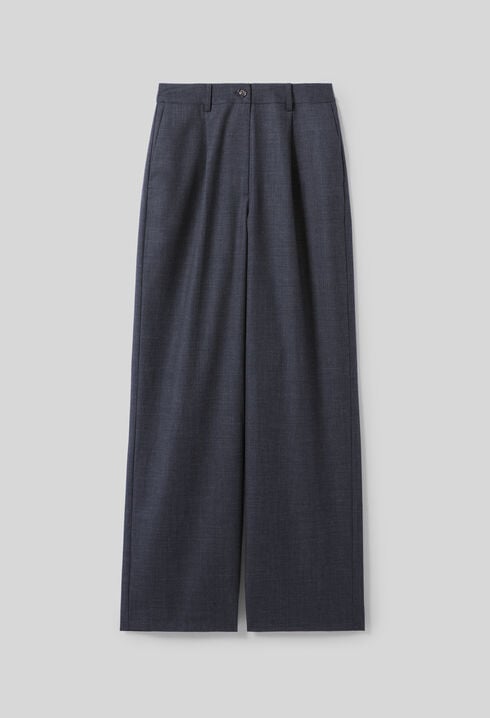 Pantalón de traje ancho