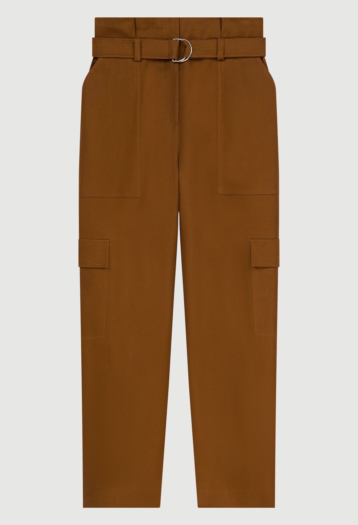 Pantalón recto con bolsillos