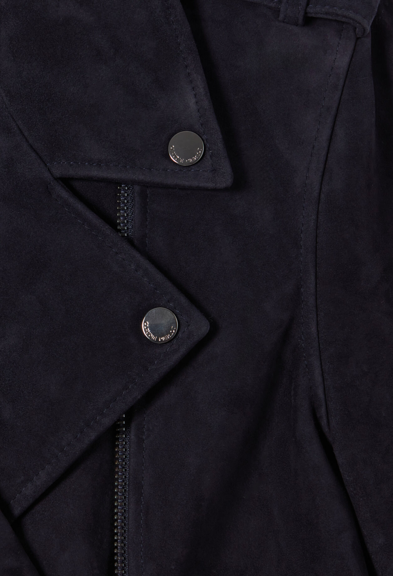 Chaqueta biker de ante