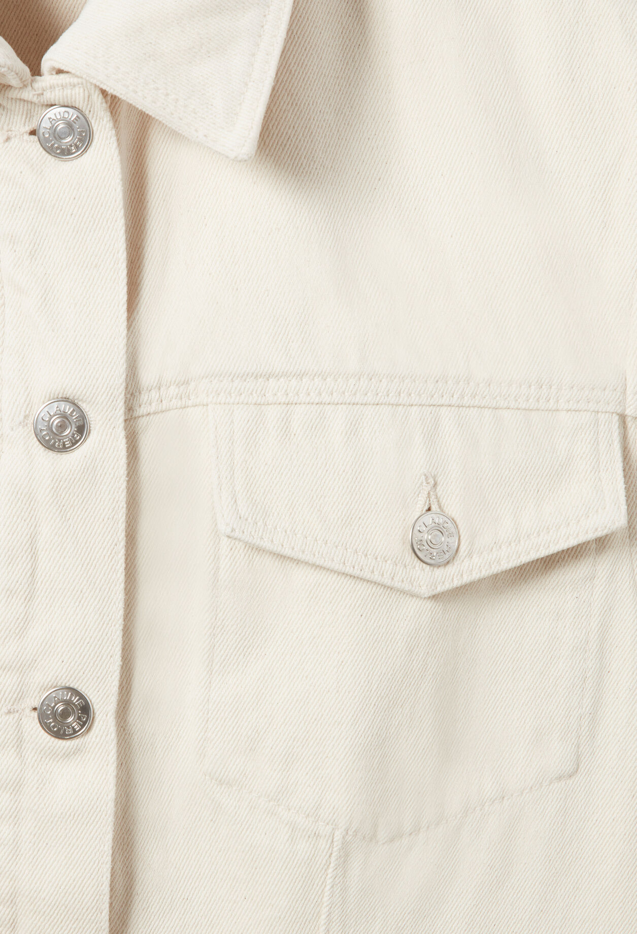 Cazadora vaquera cruda manga larga