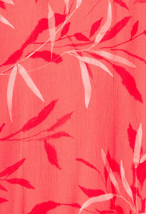 Top floral sin mangas