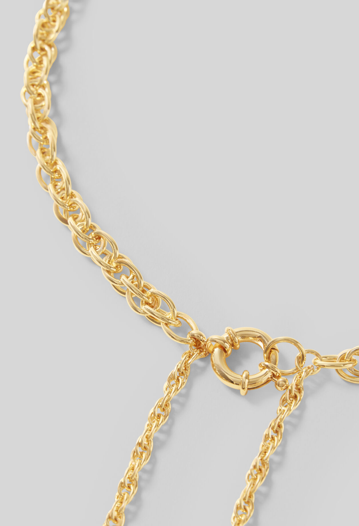 Collar doble cadena perla