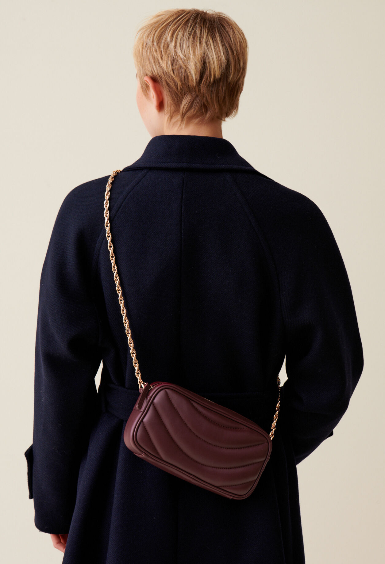 Bolso Alba cuero acolchado