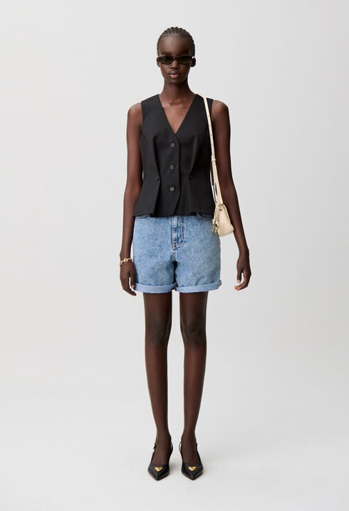 Chaleco de traje sin mangas